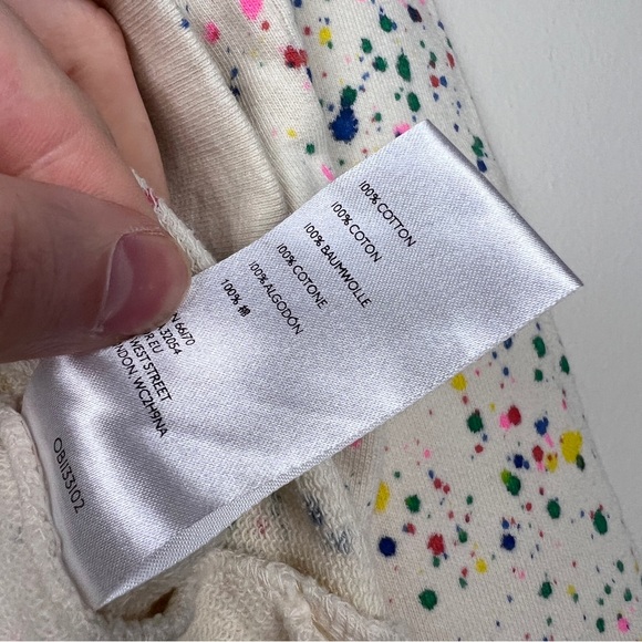 Anthropologie Maeve Jamie Paint Splatter Sweatshirt - Picture 8 of 8